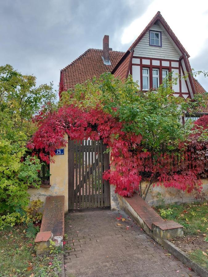 Stilvolles Ferienhaus Artdeco Wernigerode Eksteriør bilde